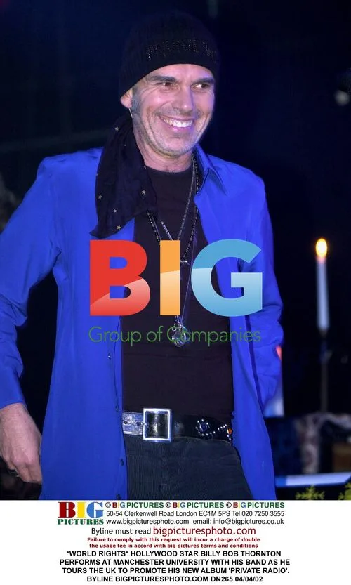 Billy Bob Thornton Performs at Manchester University