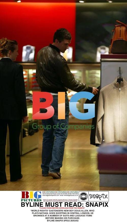 EastEnders Actor Doug Allen Shopping in London