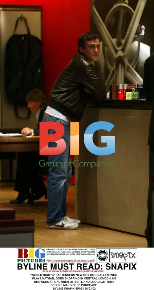 EastEnders' Doug Allen Shopping in London