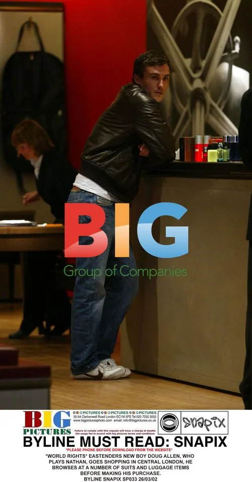 EastEnders' Doug Allen Shopping in London