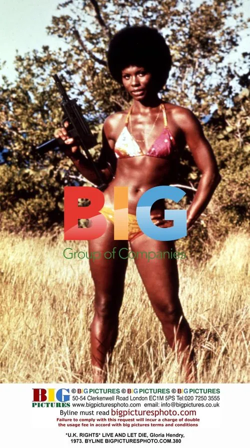 Gloria Hendry in Bond film 'Live and Let Die'