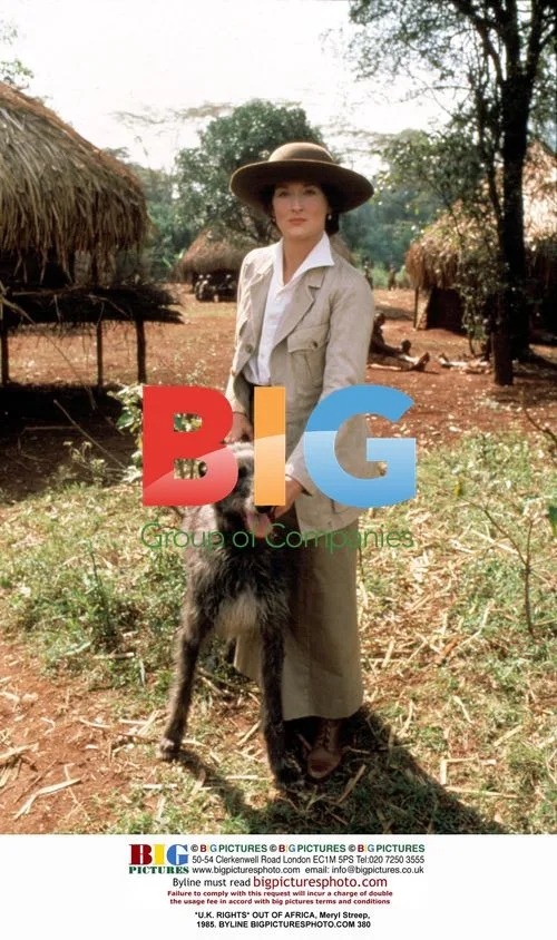 Meryl Streep in "Out of Africa", 1985
