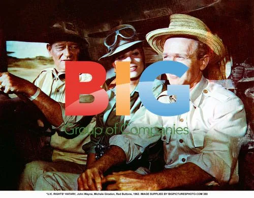 HATARI! with John Wayne, Michele Giradon, and Red Buttons