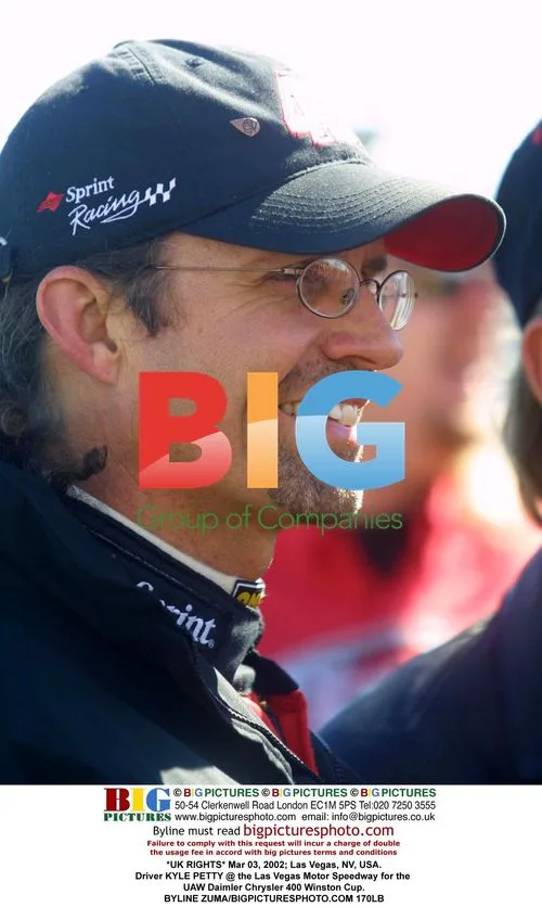 Kyle Petty at NASCAR Race in Las Vegas