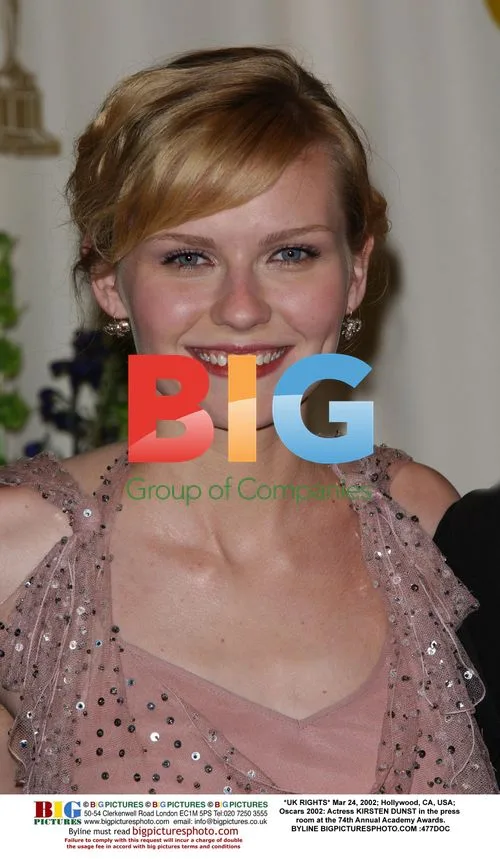 Kirsten Dunst at the Oscars 2002
