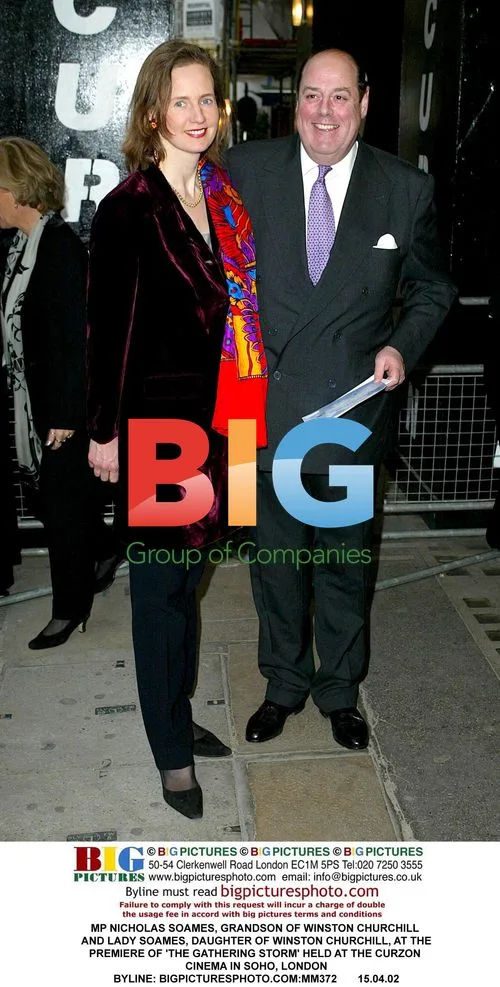 Churchill Grandchildren at 'The Gathering Storm' Premiere