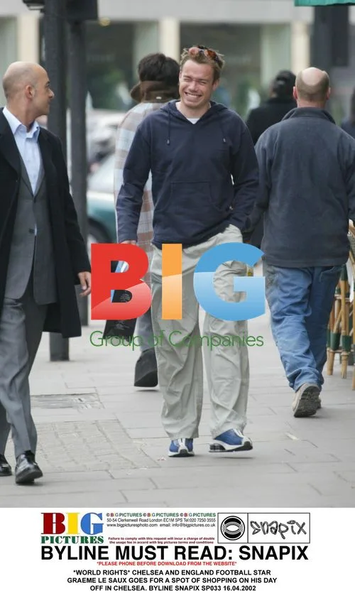 Chelsea Footballer Graeme Le Saux Goes Shopping