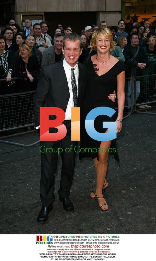 Frank Skinner and friend at 'Chitty Chitty Bang Bang' premiere