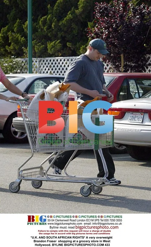 Brandon Fraser Shopping in West Hollywood