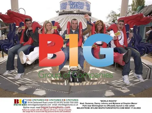 Celebrities Launch New Ride at Drayton Manor Park