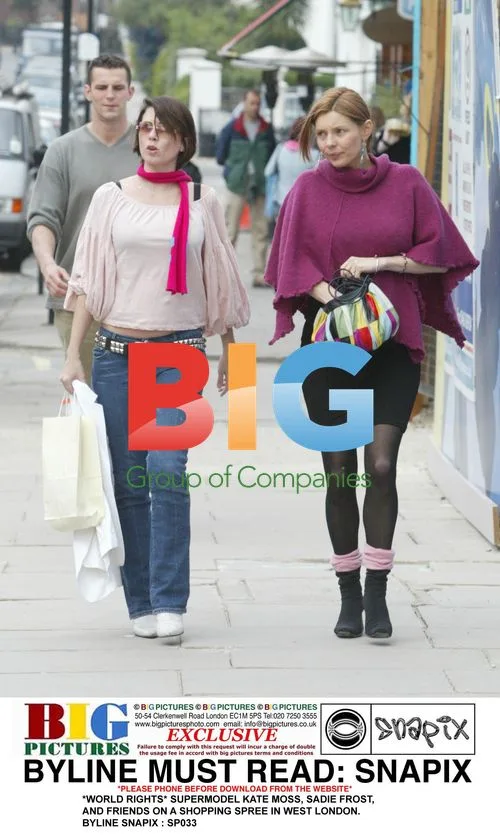 Kate Moss and Friends Shopping in London