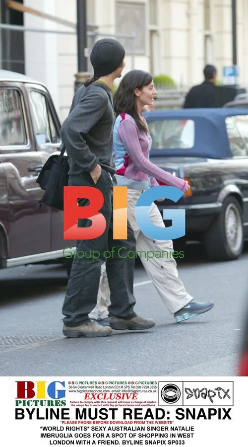 Natalie Imbruglia Goes Shopping in London