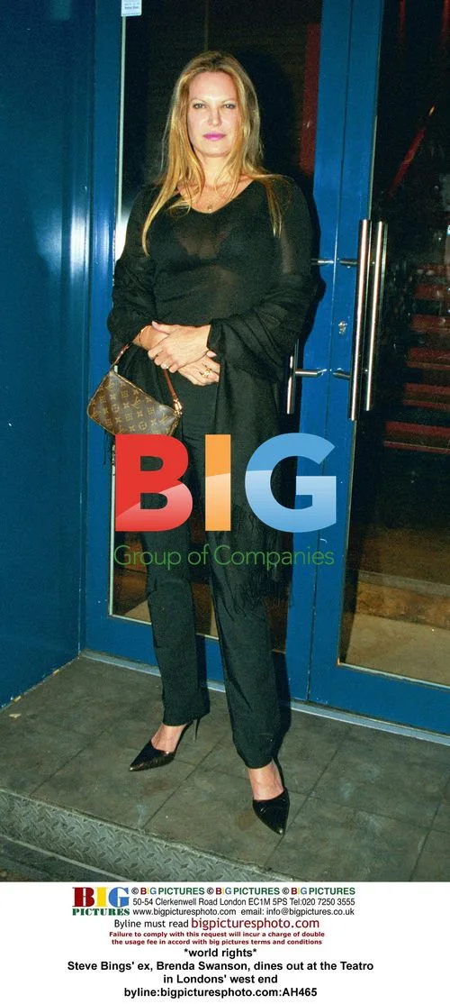 Steve Bings' ex, Brenda Swanson, out for dinner