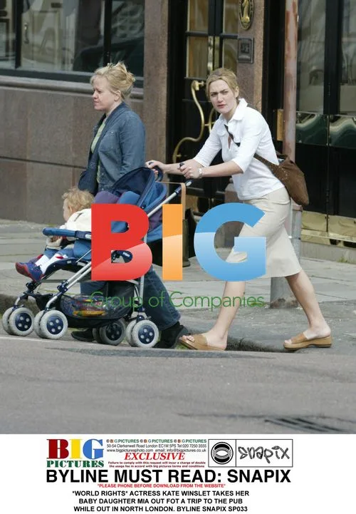 Kate Winslet takes daughter Mia out in London
