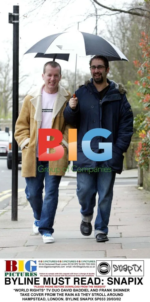 TV Duo Baddiel and Skinner in Hampstead