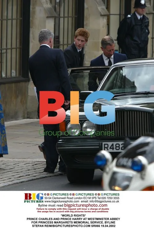 Prince Charles and Prince Harry at Memorial