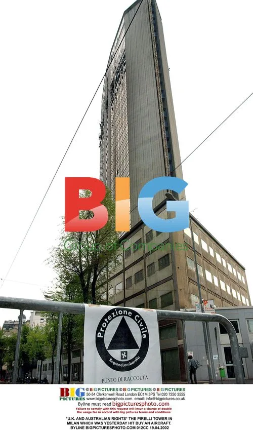 Pirelli Tower Plane Crash in Milan