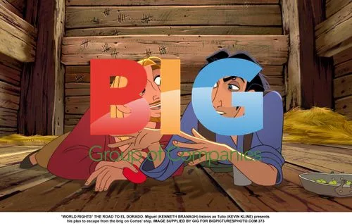 THE ROAD TO EL DORADO film still
