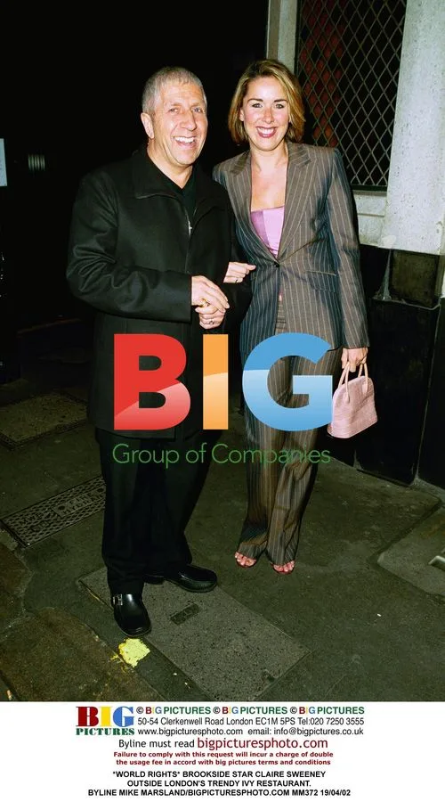 Claire Sweeney at The Ivy in London