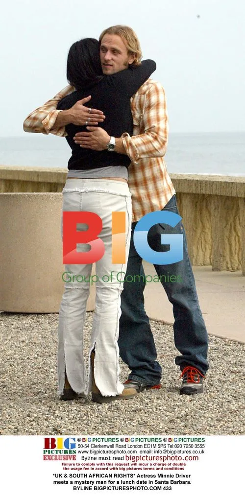 Minnie Driver on lunch date in Santa Barbara