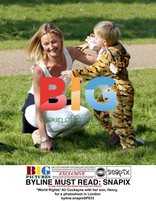 Ali Cockayne and Son Henry in London