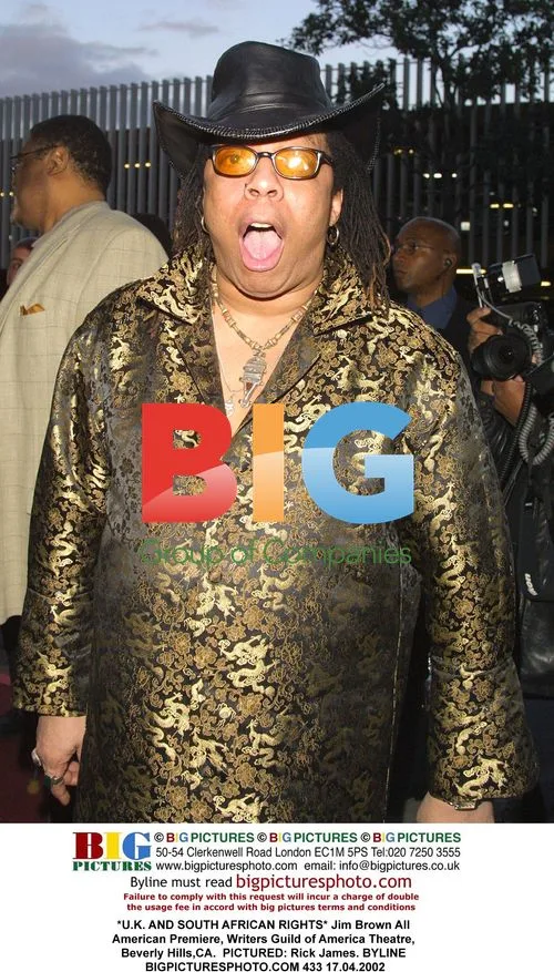 Rick James at 'All American Premiere'