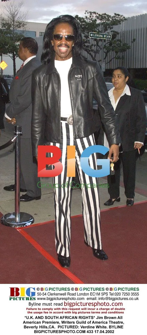 Verdine White at "Jim Brown All American" Premiere