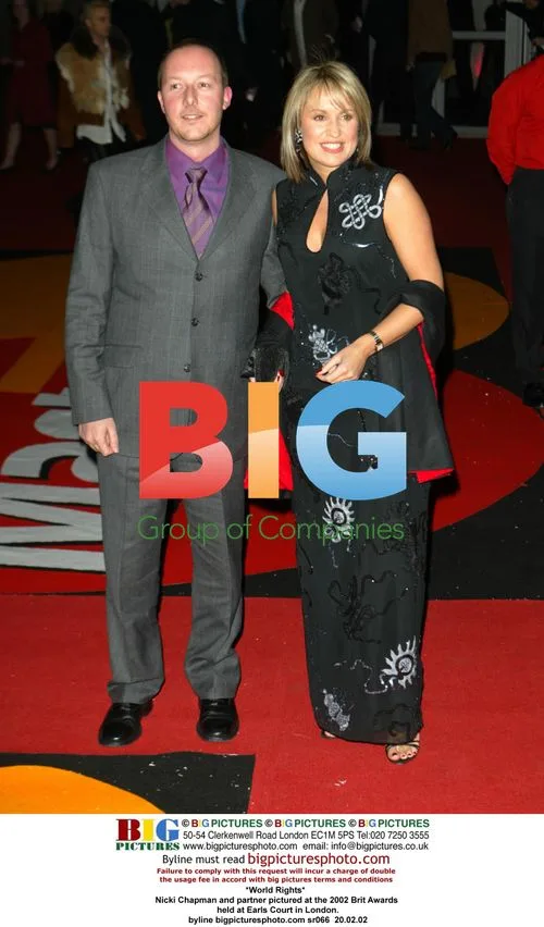 Nicki Chapman at 2002 Brit Awards