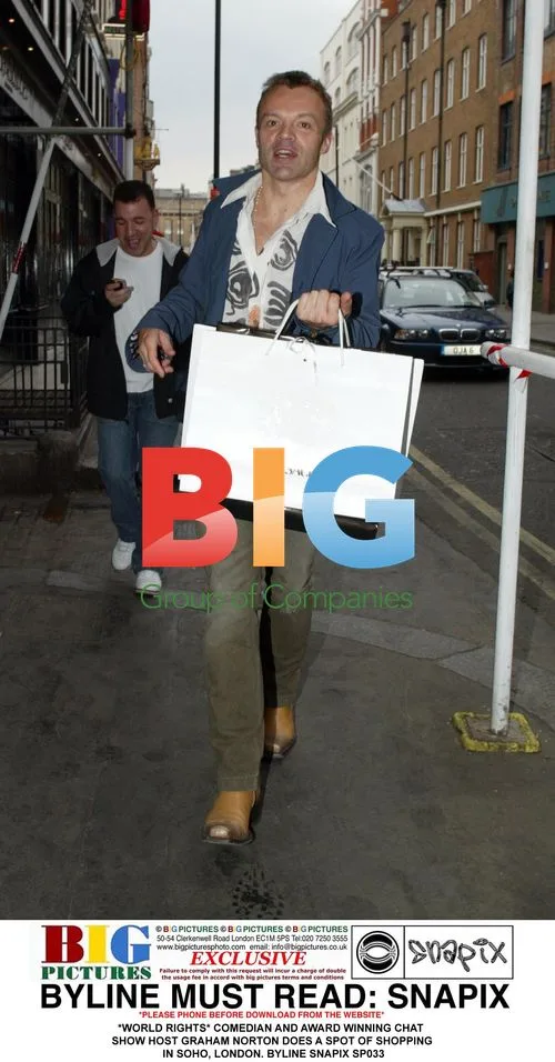 Graham Norton Shopping in London