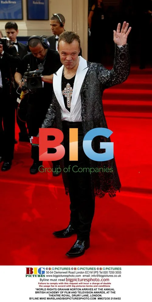 Graham Norton Arrives at BAFTA Awards