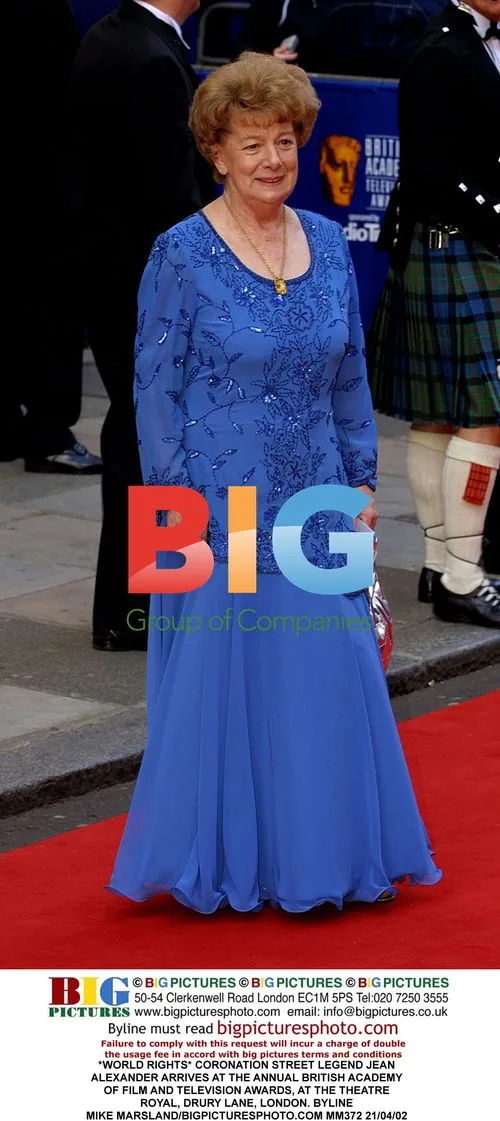 CORONATION STREET LEGEND JEAN ALEXANDER AT BAFTA