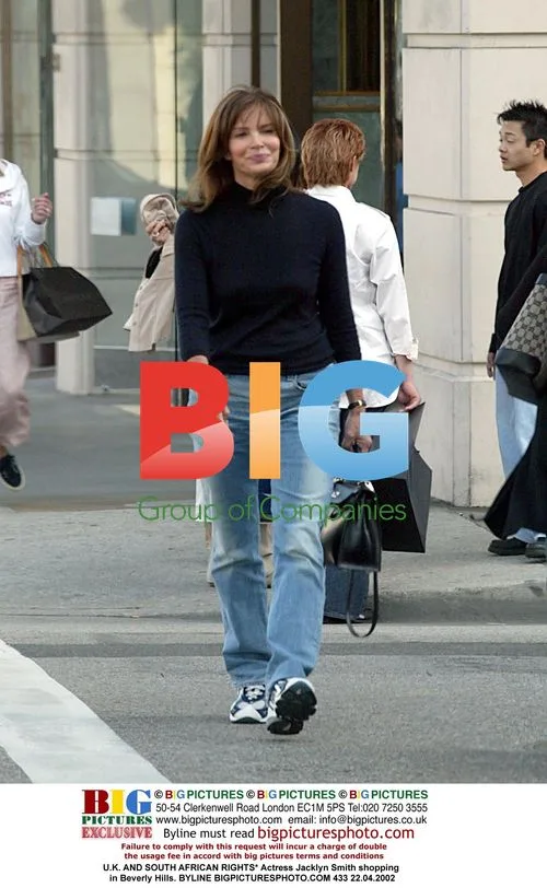 Jacklyn Smith Shopping in Beverly Hills