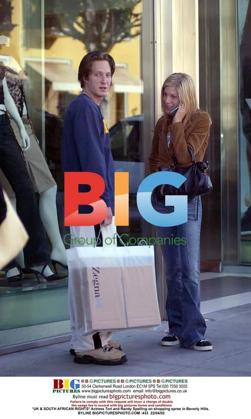 Tori and Randy Spelling Shopping in Beverly Hills