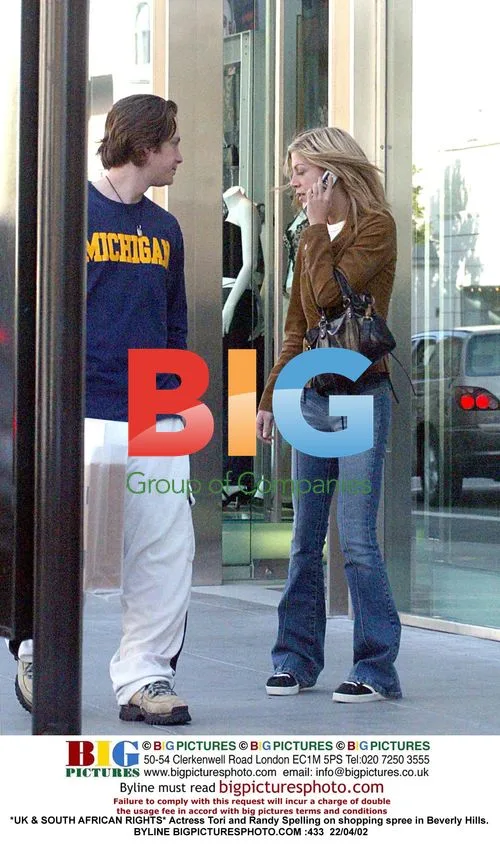 Tori and Randy Spelling Shopping in Beverly Hills