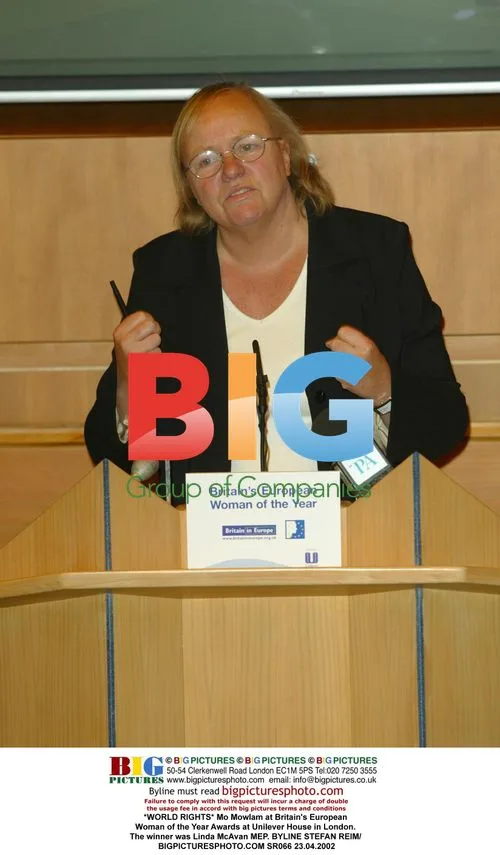 Mo Mowlam at Britain's European Woman of the Year Awards