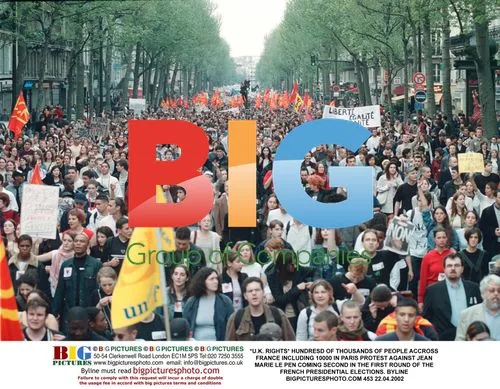 Massive Protests Across France Against Le Pen