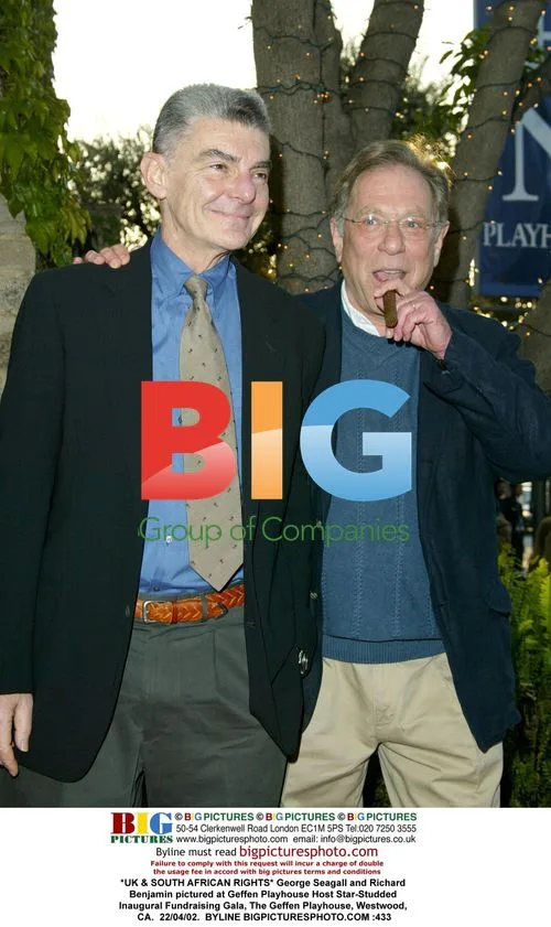 George Seagall and Richard Benjamin at Geffen Playhouse Gala