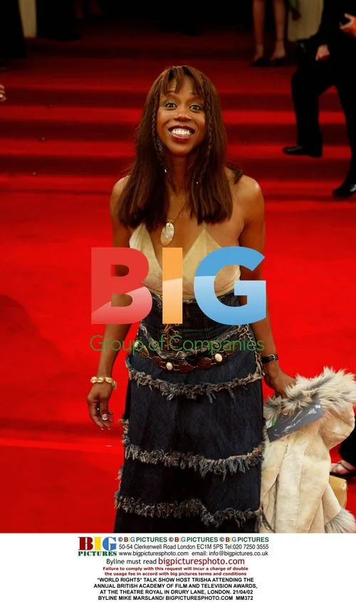 TV Host Trisha at BAFTA Awards