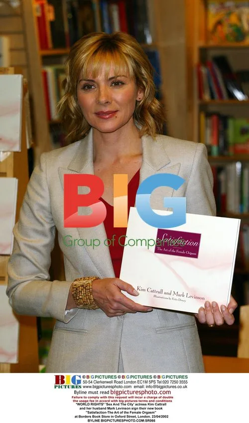 Kim Cattrall Promotes Book on Female Orgasm