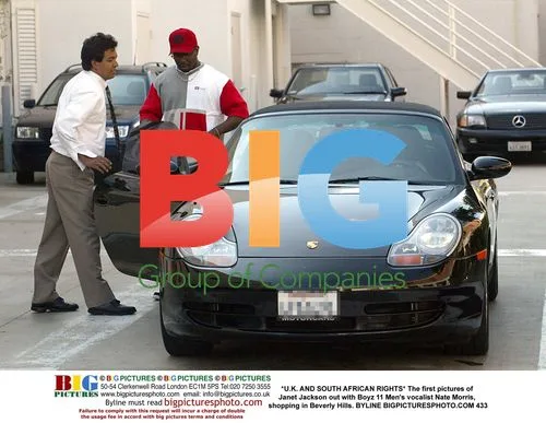 Janet Jackson and Nate Morris Shopping in Beverly Hills