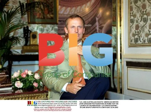 John Grisham Promotes New Book in Rome