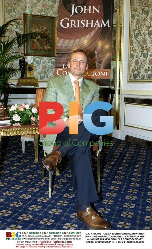 John Grisham in Rome for Book Launch
