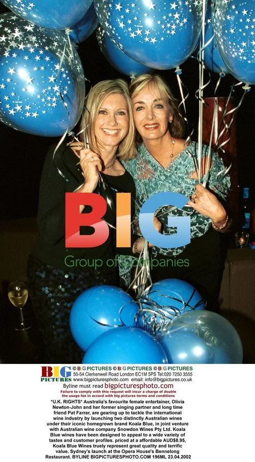 Olivia Newton-John and Pat Farrar Launch Koala Blue Wines