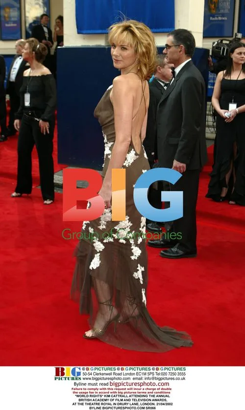 Kim Cattrall at 2002 British Academy Awards