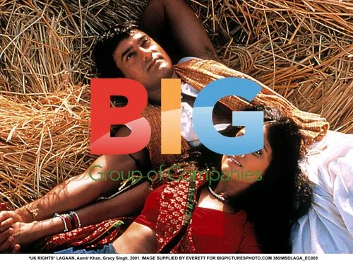 Aamir Khan and Gracy Singh in "Lagaan"