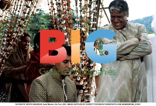 Aasif Mandvi and Om Puri in "Mystic Masseur"