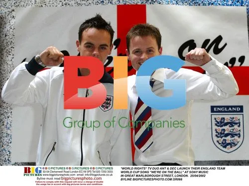 TV Duo Ant & Dec Launch World Cup Song