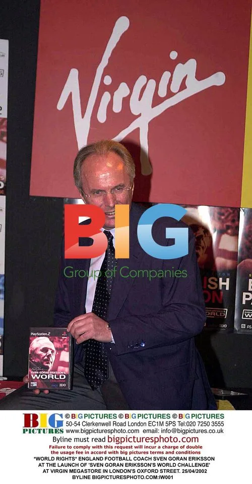 Sven Goran Eriksson at World Challenge Launch