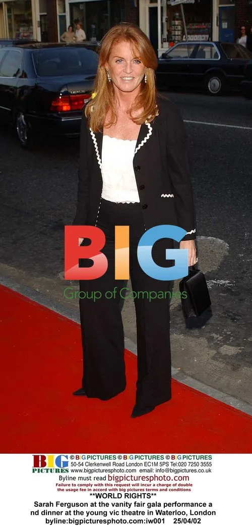Sarah Ferguson at Vanity Fair gala in London