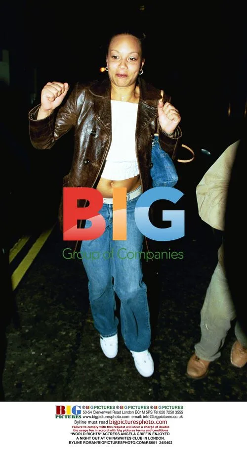 Angela Griffin Enjoys Night Out at Chinawhites Club